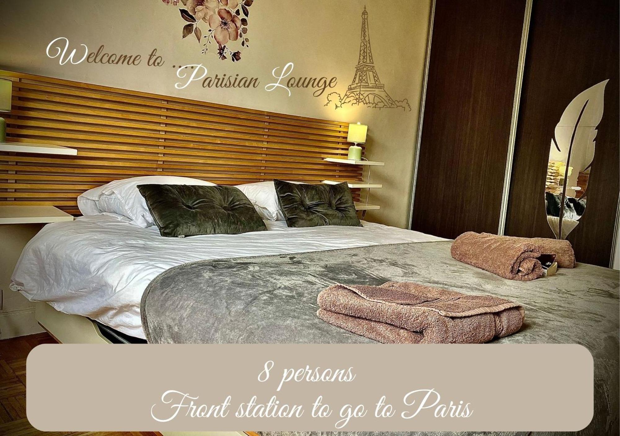 Parisian Lounge 8 Pers Front Station Leilighet Villemomble Eksteriør bilde